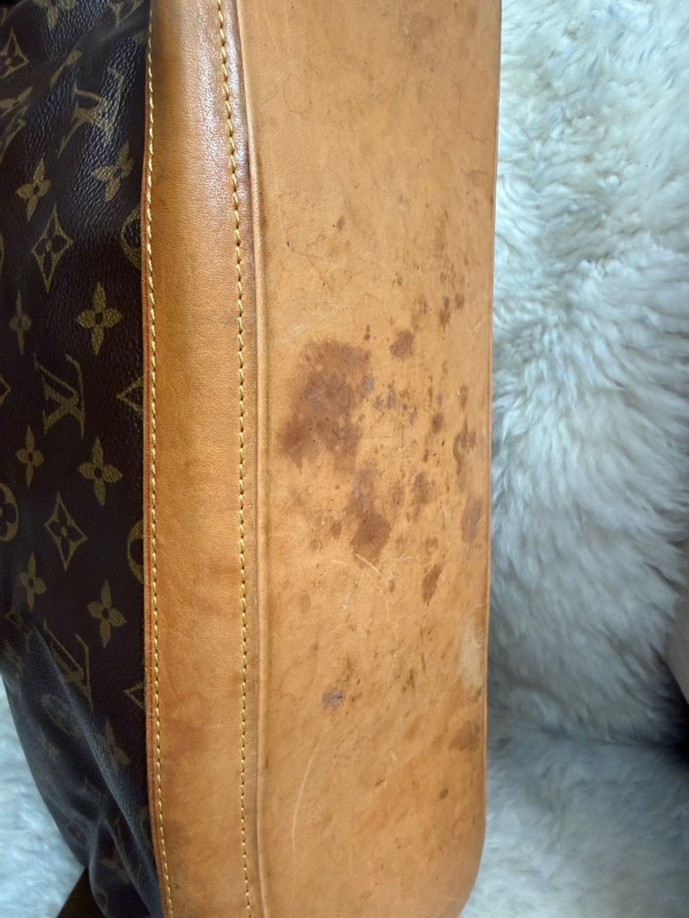 Louis Vuitton Brown Monogram Canvas Lock It Satchel Beautiful Trim - Picture 4 of 9